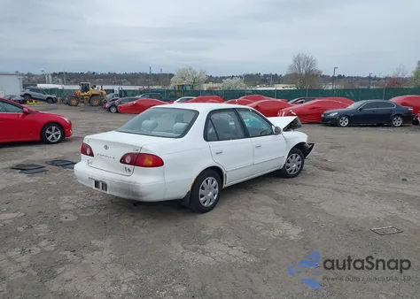 2002 Toyota Corolla Le from USA, damaged, VIN 2T1BR12E02C543385
